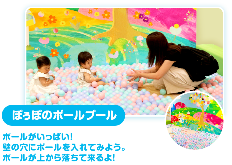 ぽうぽのボールプール